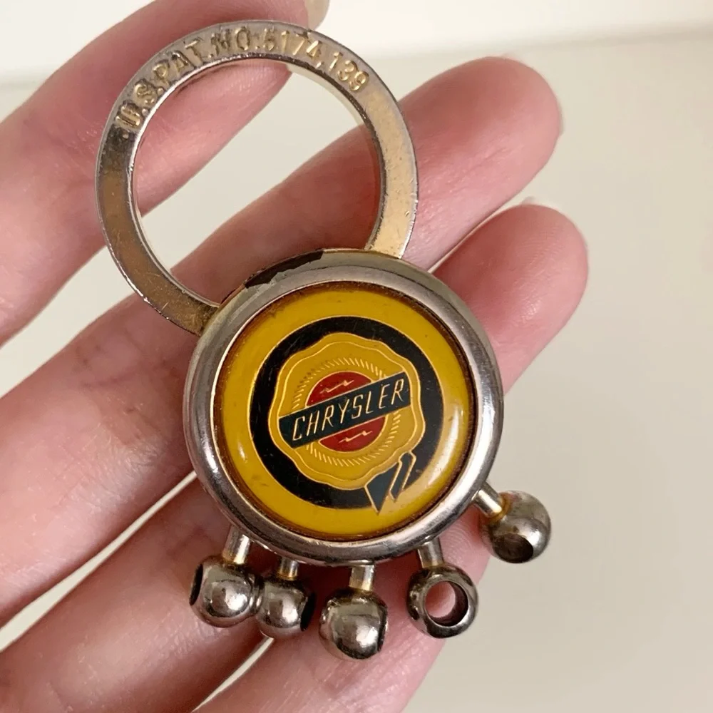 Vintage Chrysler key chain